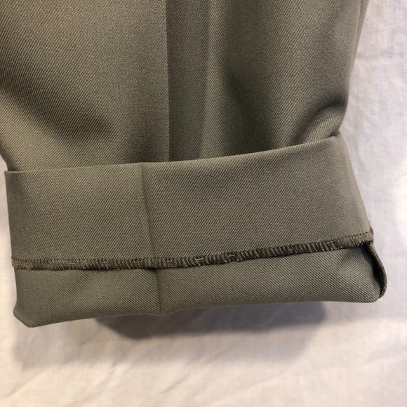 Zara lady's pants size L Khaki - Picture 11 of 12